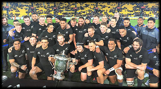 All Blacks v Wallabies Bledisloe Cup 2 WInners All Blacks